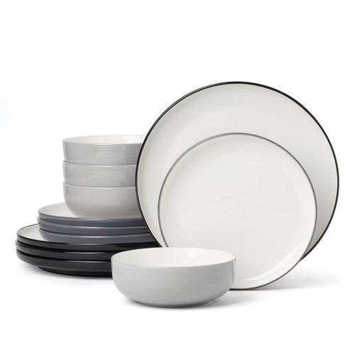 Oneida 12pc seven colors - 12pc,