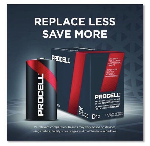 12pc duracell procell - 12pc,