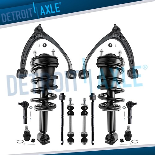 12pc front struts - front,