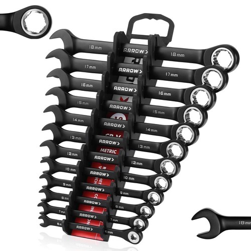 Arrow 12pc metric ratcheting - 12pc,