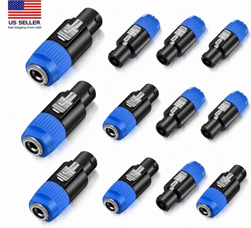 12pc for speakon 4 - speakon, 1/4